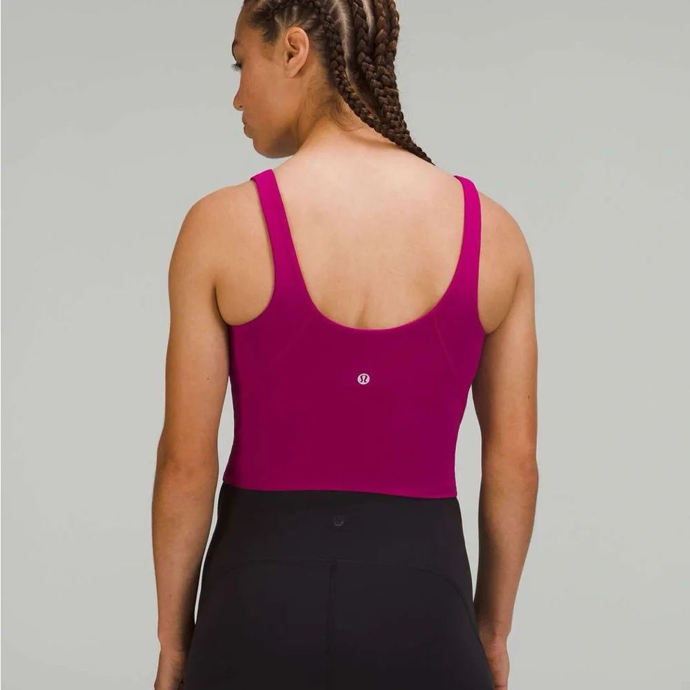 Women's Lululemon Align™ Tank Top Size 6 Raspberry - Picture 3 of 5